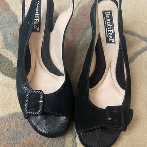 New Beautifeel size 37 black comfy shoes